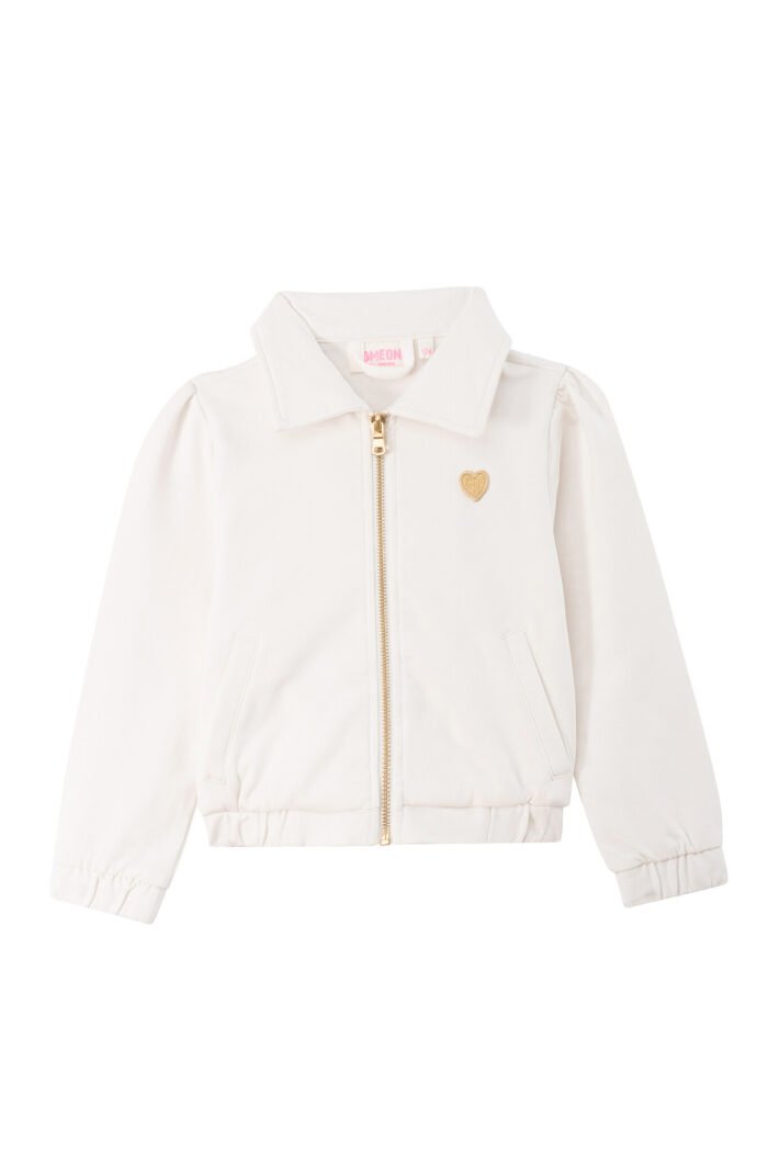 Someone Zomer sweat vest meisjes - ecru - amina Someone Zomer sweat vest meisjes - ecru - aminaMateriaal 95% katoen