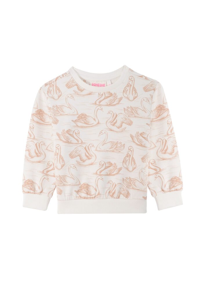Someone Zomer sweater meisjes - ecru - amanda Someone Zomer sweater meisjes - ecru - amandaMateriaal 95% combed katoen