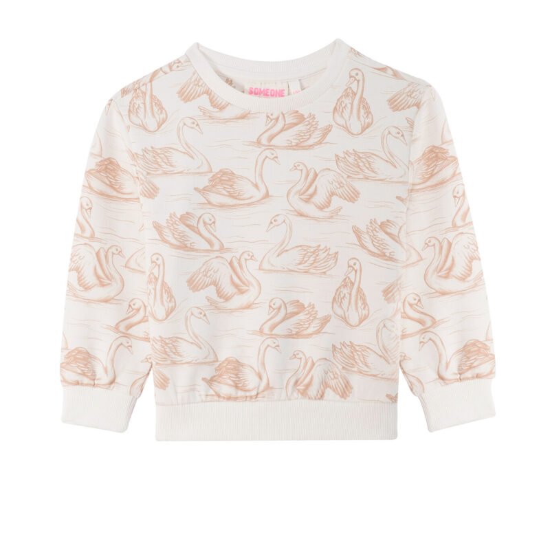 Someone Zomer sweater meisjes - ecru - amanda Someone Zomer sweater meisjes - ecru - amandaMateriaal 95% combed katoen