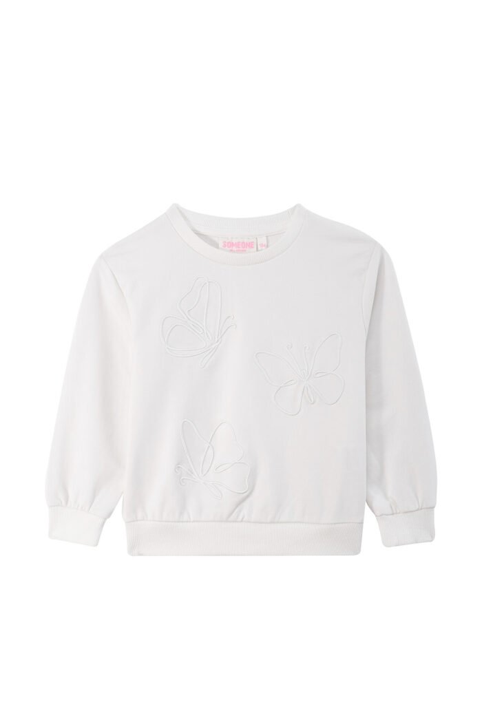 Someone Zomer sweater meisjes - ecru - anouk Someone Zomer sweater meisjes - ecru - anoukMateriaal 95% combed katoen