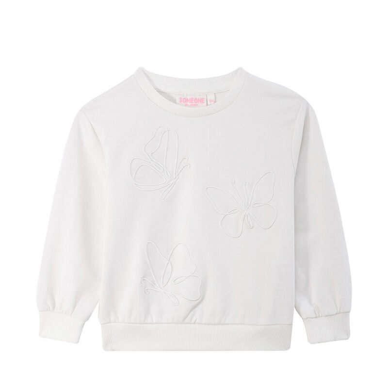 Someone Zomer sweater meisjes - ecru - anouk Someone Zomer sweater meisjes - ecru - anoukMateriaal 95% combed katoen