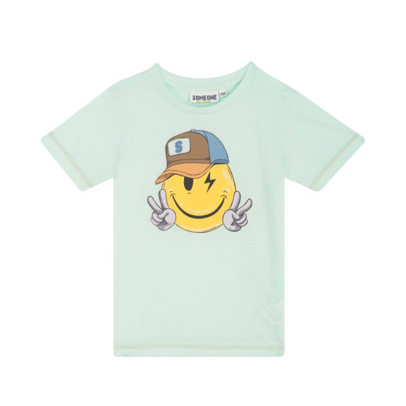Someone Zomer t-shirt jongens - groen - aaron Someone Zomer t-shirt jongens - groen - aaronMateriaal 100% combed katoen