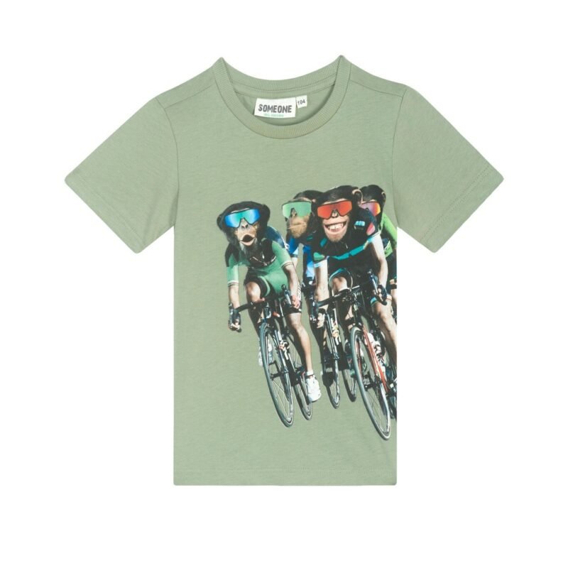 Someone Zomer t-shirt jongens - khaki groen - archie Someone Zomer t-shirt jongens - khaki groen - archieMateriaal 100% combed katoen