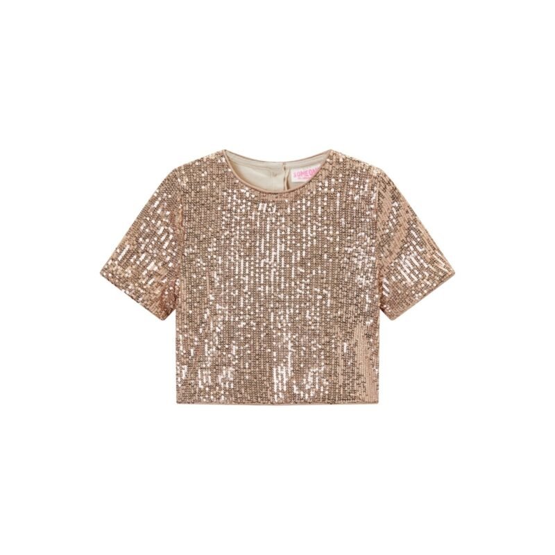 Someone Zomer t-shirt meisjes - beige - amanda Someone Zomer t-shirt meisjes - beige - amandaMateriaal 95% polyester