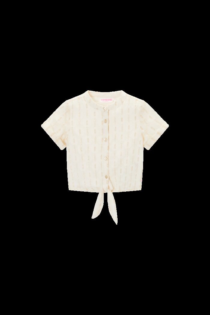 Someone Zomer t-shirt meisjes - ecru - amanda Someone Zomer t-shirt meisjes - ecru - amandaMateriaal 100% polyester