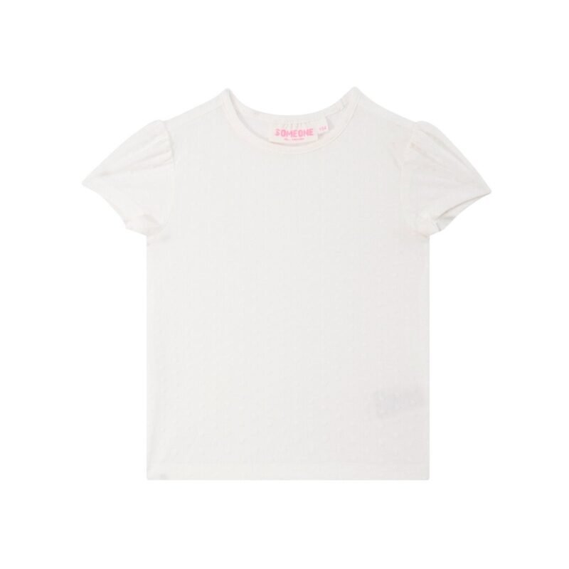 Someone Zomer t-shirt meisjes - ecru - amanda S Someone Zomer t-shirt meisjes - ecru - amanda SMateriaal 65% polyester