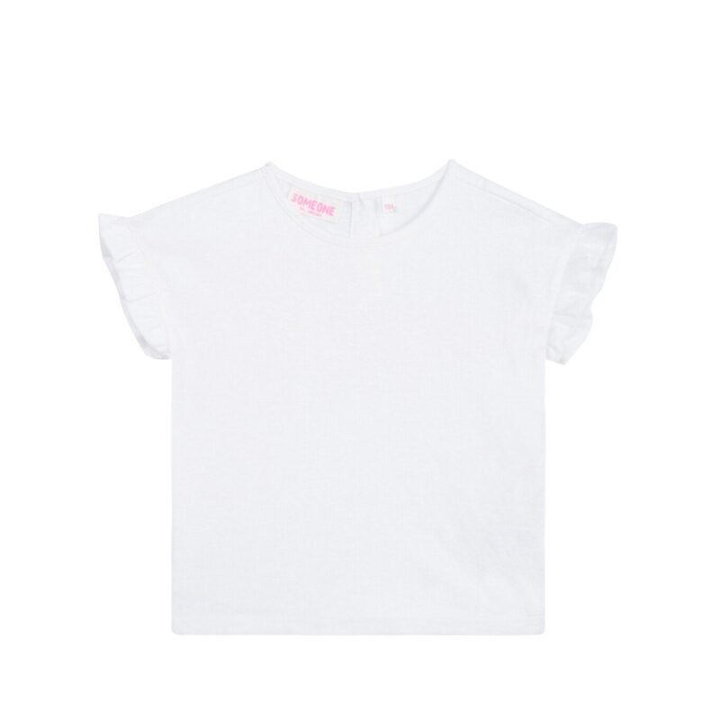 Someone Zomer t-shirt meisjes - ecru - amanda T Someone Zomer t-shirt meisjes - ecru - amanda TMateriaal 70% katoen