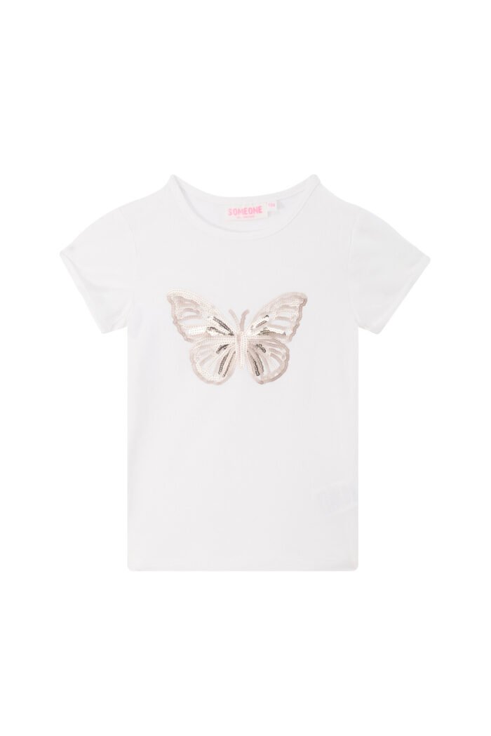 Someone Zomer t-shirt meisjes - goud - amina Someone Zomer t-shirt meisjes - goud - aminaMateriaal 95% combed katoen
