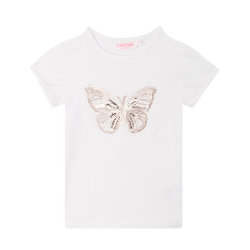 Someone Zomer t-shirt meisjes - goud - amina Someone Zomer t-shirt meisjes - goud - aminaMateriaal 95% combed katoen