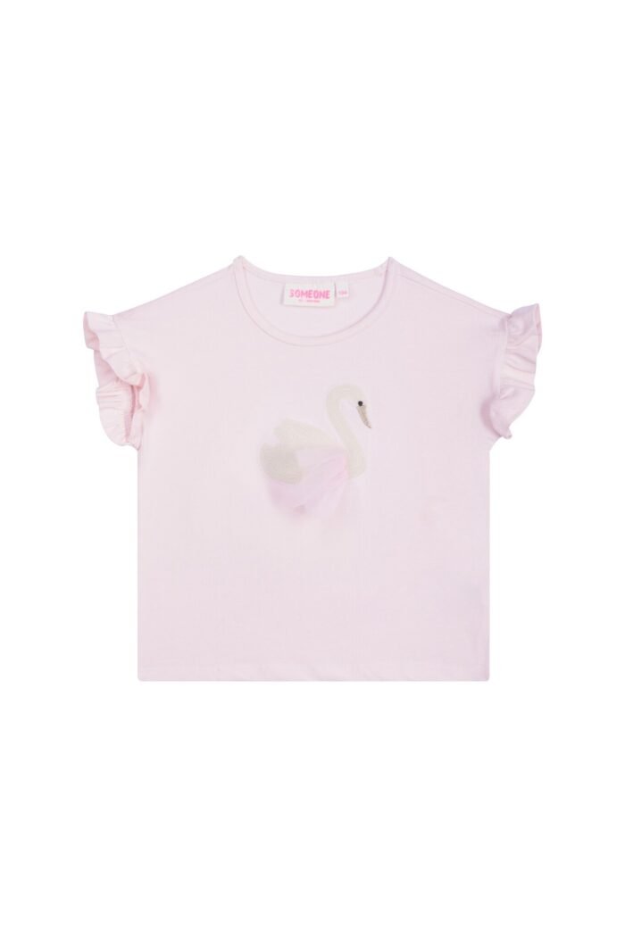 Someone Zomer t-shirt meisjes - roze - amanda Someone Zomer t-shirt meisjes - roze - amandaMateriaal 95% combed katoen