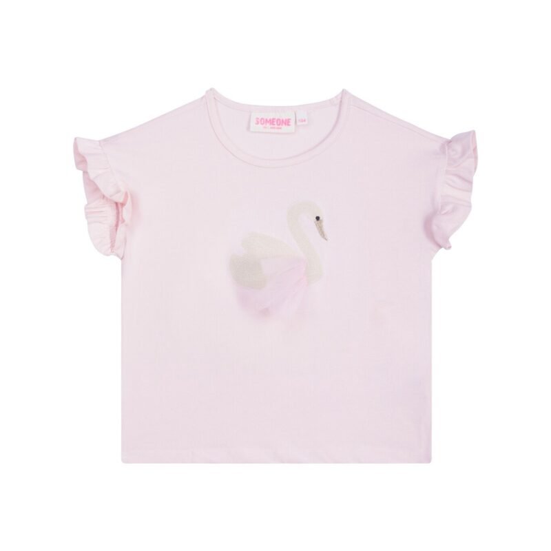Someone Zomer t-shirt meisjes - roze - amanda Someone Zomer t-shirt meisjes - roze - amandaMateriaal 95% combed katoen