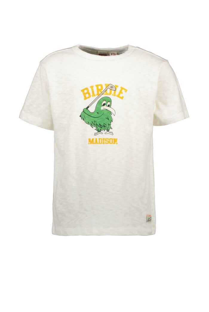 Street called Madison Jongens t-shirt slub - Off white Street called Madison Jongens t-shirt slub - Off white 100% cotton
