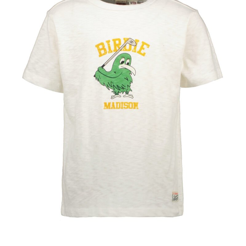 Street called Madison Jongens t-shirt slub - Off white Street called Madison Jongens t-shirt slub - Off white 100% cotton