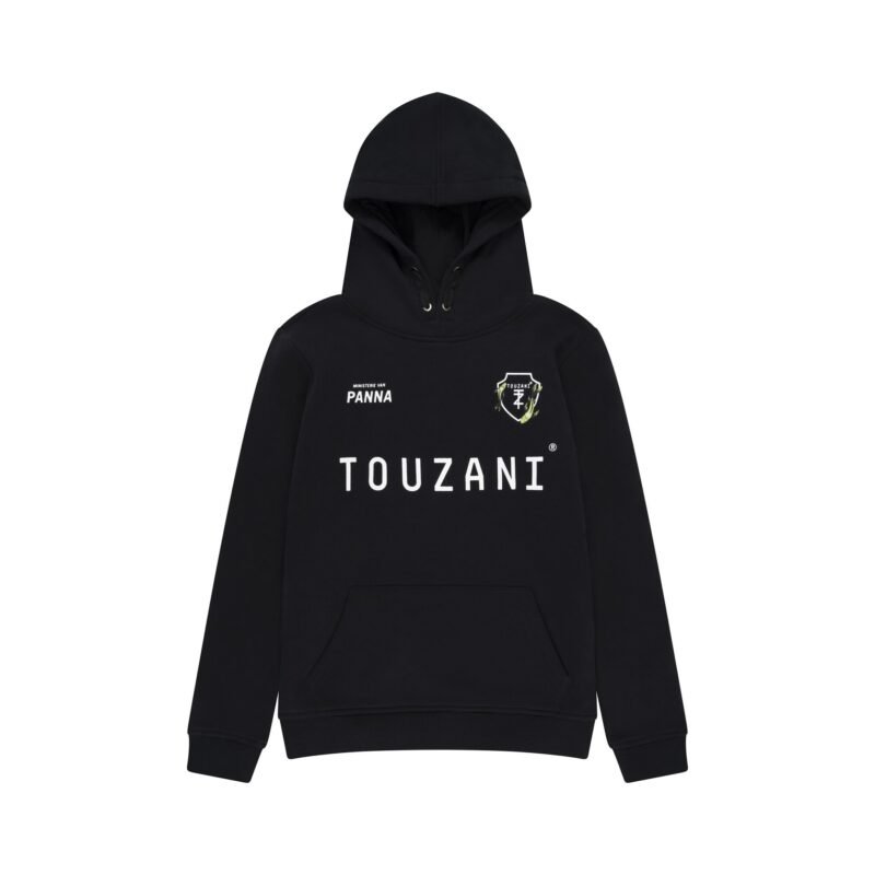 Touzani Hoodie - GOSANKE - Zwart Touzani Hoodie - GOSANKE - ZwartMateriaal 80/20% CO/POL FLEECE 340 GR