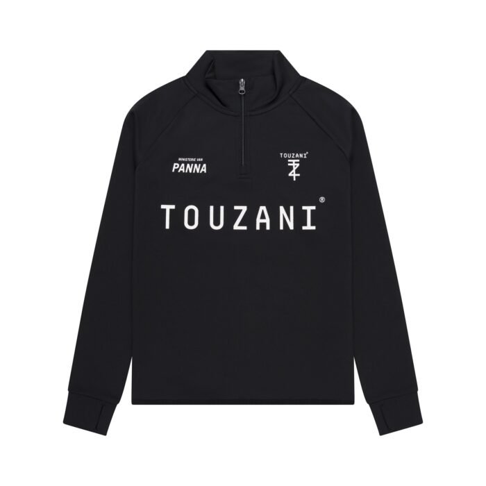 Touzani Trui - PLATINUM - Zwart Touzani Trui - PLATINUM - ZwartMateriaal 92/8% POL/EA