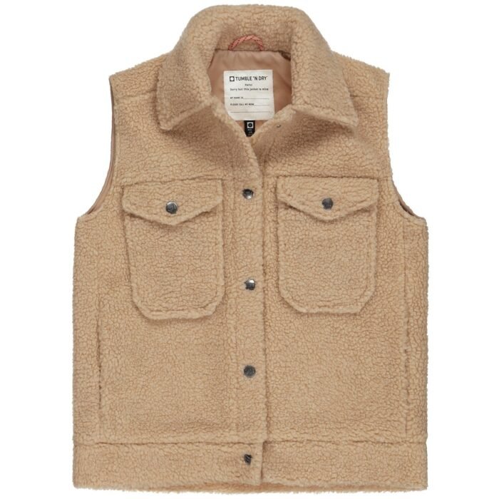Tumble & Dry Meisjes bodywarmer - Val Thorens - Sesam Tumble & Dry Meisjes bodywarmer - Val Thorens - SesamMateriaal 100% Polyester