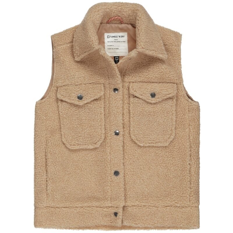 Tumble & Dry Meisjes bodywarmer - Val Thorens - Sesam Tumble & Dry Meisjes bodywarmer - Val Thorens - SesamMateriaal 100% Polyester