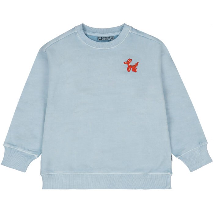 Tumble & Dry Meisjes sweater - Morzine - Dusty blauw Tumble & Dry Meisjes sweater - Morzine - Dusty blauwMateriaal 100% Cotton (Organic)