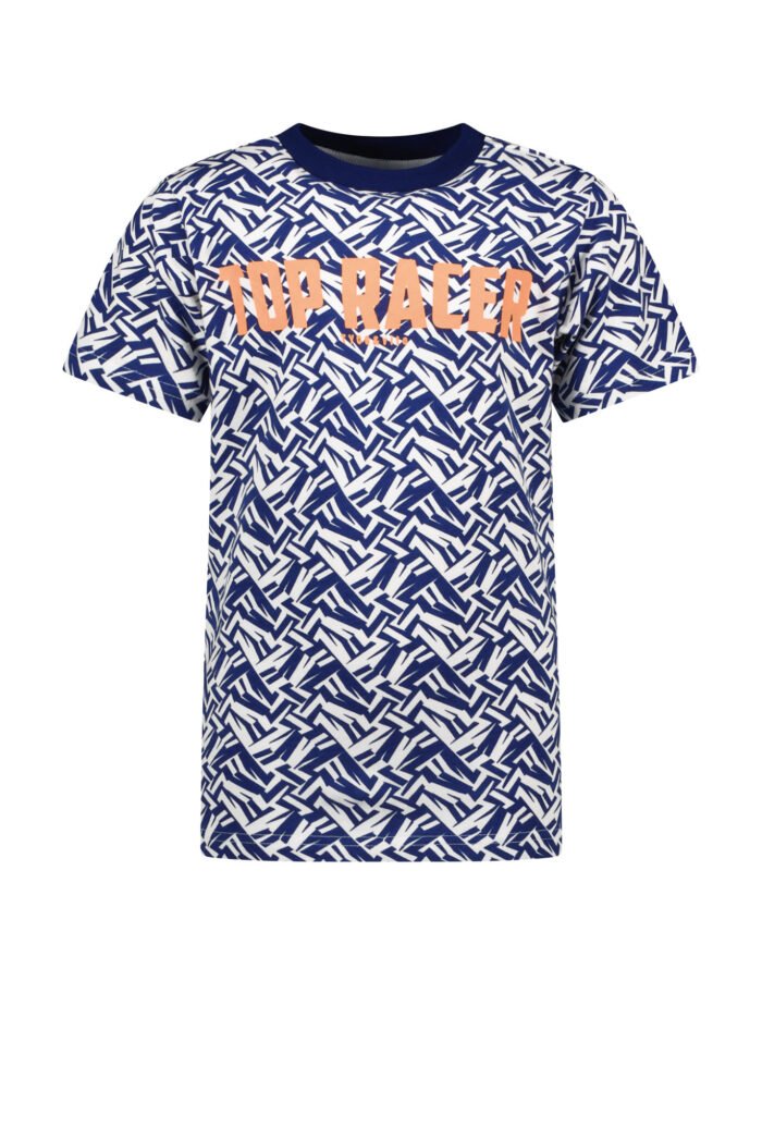 Tygo & Vito Jongens t-shirt AOP grafisch - Sporty blauw Tygo & Vito Jongens t-shirt AOP grafisch - Sporty blauw95% SCO 5% EA AOP sj combed 160 gsm