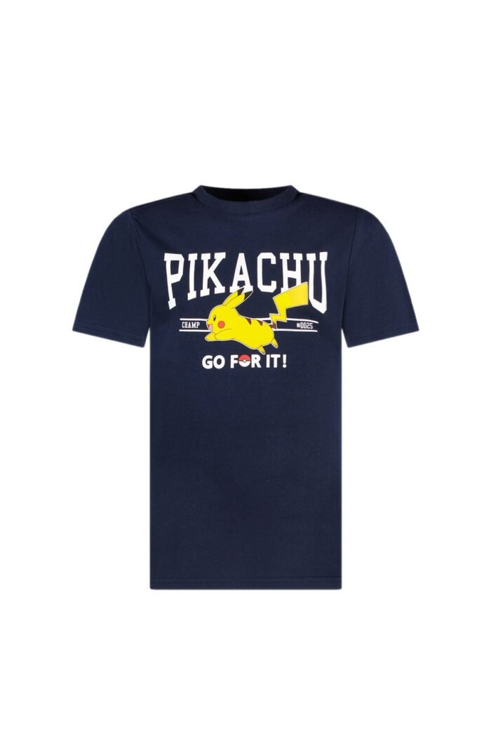 Tygo & Vito Jongens t-shirt - Pokemon - Navy blauw TYGO&vito Jongens t-shirt - Pokemon - Navy blauwMateriaal 100% CO