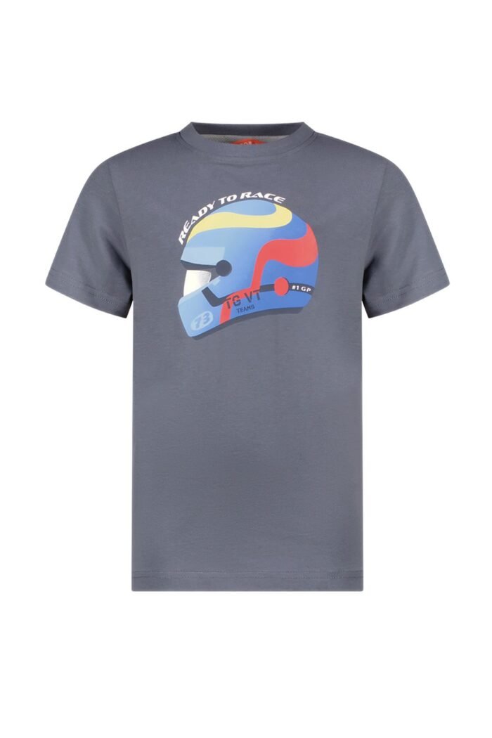 Tygo & Vito Jongens t-shirt - Wessel - Grijs TYGO&vito Jongens t-shirt - Wessel - GrijsMateriaal 95% CMIA