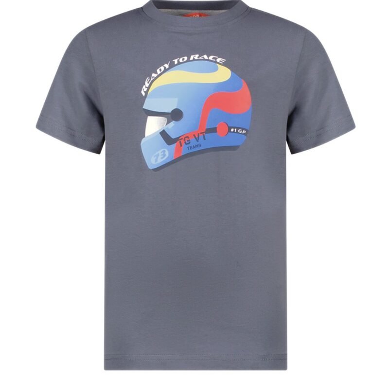 Tygo & Vito Jongens t-shirt - Wessel - Grijs TYGO&vito Jongens t-shirt - Wessel - GrijsMateriaal 95% CMIA