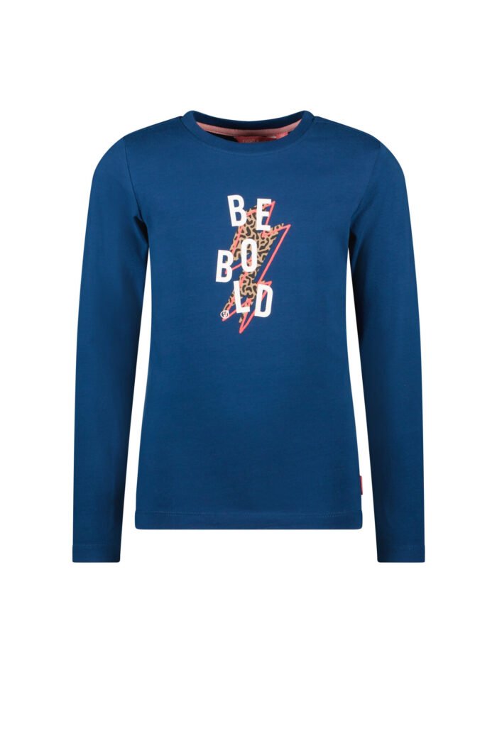 Tygo & Vito Meisjes shirt - Linde - Sporty blauw Tygo & Vito Meisjes shirt - Linde - Sporty blauwMateriaal 95% SCO 5% EA