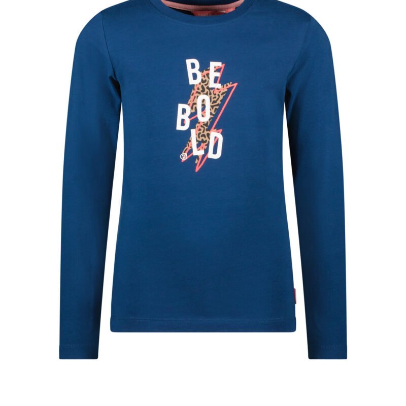 Tygo & Vito Meisjes shirt - Linde - Sporty blauw Tygo & Vito Meisjes shirt - Linde - Sporty blauwMateriaal 95% SCO 5% EA