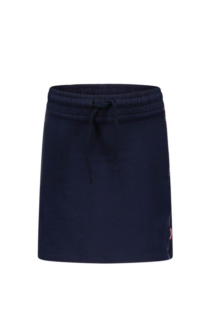 Tygo & Vito Meisjes sweat rok - Navy blauw Tygo & Vito Meisjes sweat rok - Navy blauw95% SCO 5% EA unbrushed fleece 280gsm/m3