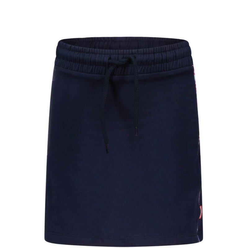 Tygo & Vito Meisjes sweat rok - Navy blauw Tygo & Vito Meisjes sweat rok - Navy blauw95% SCO 5% EA unbrushed fleece 280gsm/m3