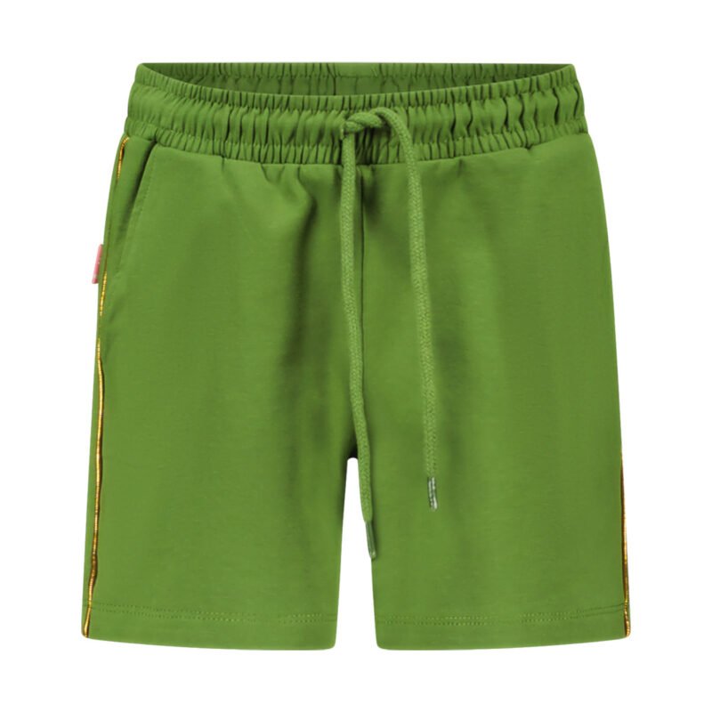 Tygo & Vito Meisjes sweat short - Peggy - Tropical groen TYGO&vito Meisjes sweat short - Peggy - Tropical groenMateriaal 95% CMIA
