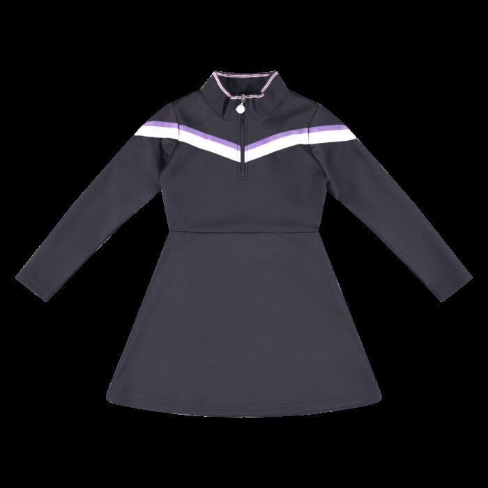 Vinrose Meisjes jurk - Dress blauw Vinrose Meisjes jurk - Dress blauwMateriaal