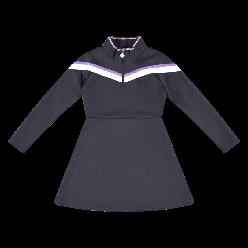 Vinrose Meisjes jurk - Dress blauw Vinrose Meisjes jurk - Dress blauwMateriaal