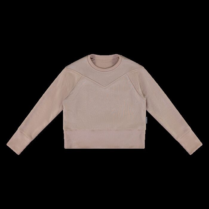 Vinrose Meisjes sweater - Zilver Vinrose Meisjes sweater - ZilverMateriaal