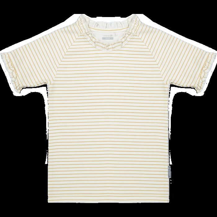 Vinrose Meisjes t-shirt - Egret VGS23SS040 - Maat 110/116 - Vinrose Meisjes t-shirt - Egret