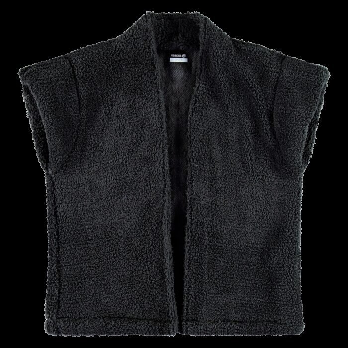 Vinrose Meisjes vest - Zwart Vinrose Meisjes vest - ZwartMateriaal