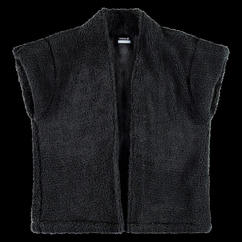 Vinrose Meisjes vest - Zwart Vinrose Meisjes vest - ZwartMateriaal